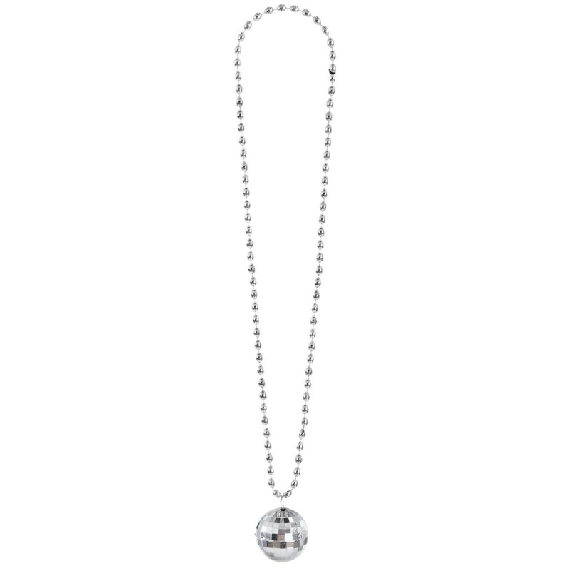 Disco Ball Necklace, 6 Count