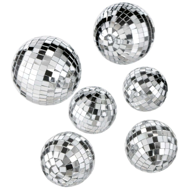 Disco Ball Set, 6 Count