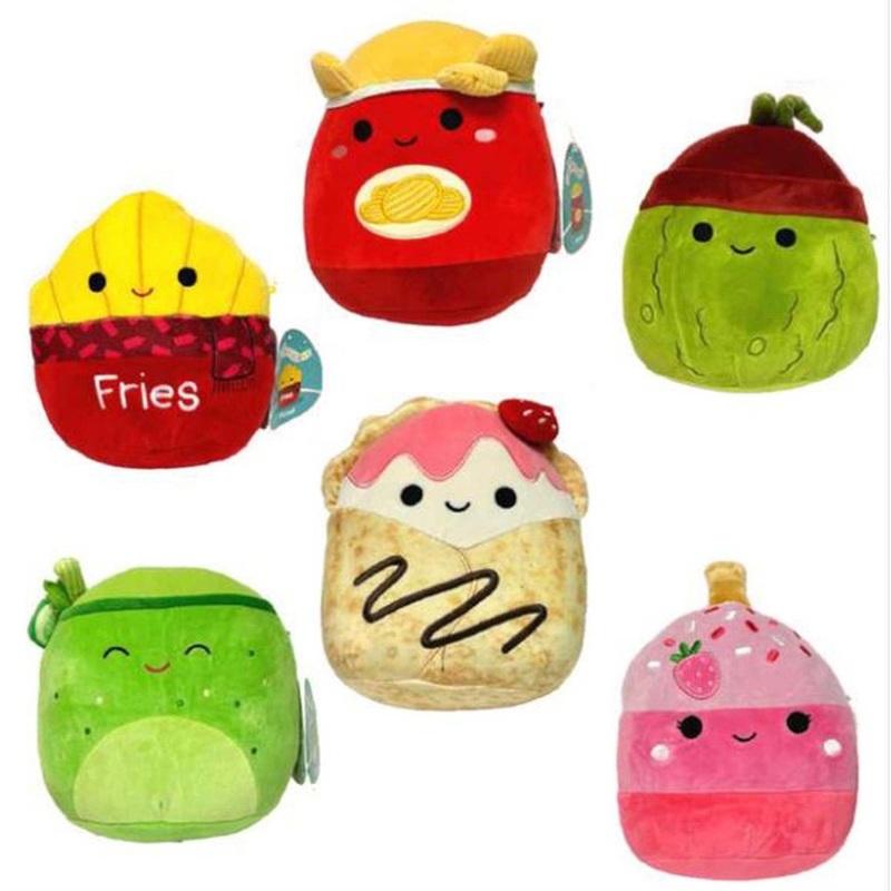 Food Squishmallow Plush, 8 Inches, Assortment, 1 Count