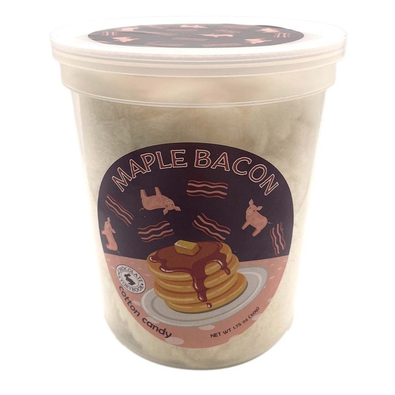 Maple Bacon Cotton Candy, 50g, 1 Count