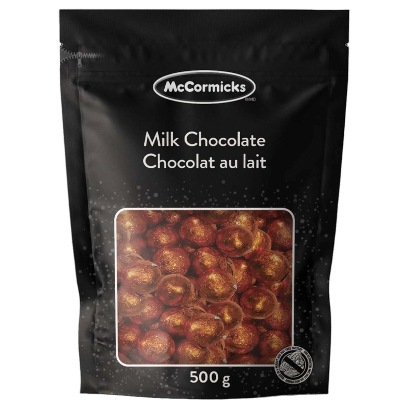 Milk Chocolate Balls, Orange, 500g, 1 Count