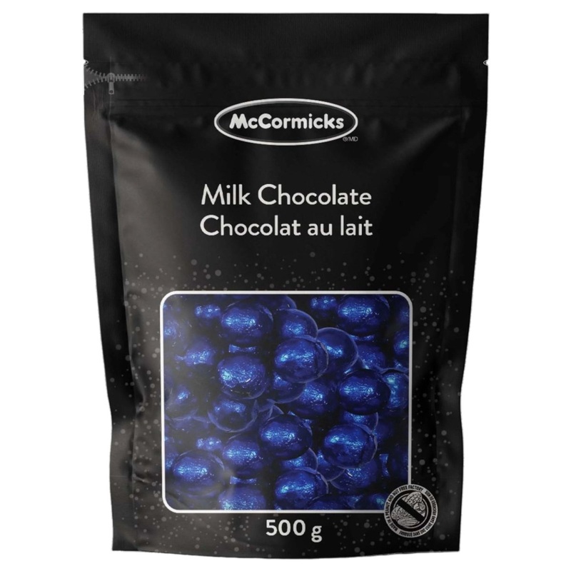 Milk Chocolate Balls, Royal Blue, 500g, 1 Count