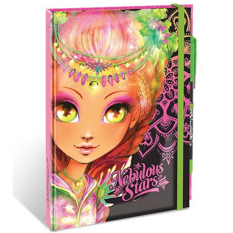 Nebulous Stars Black Deluxe Notepad, 1 Count