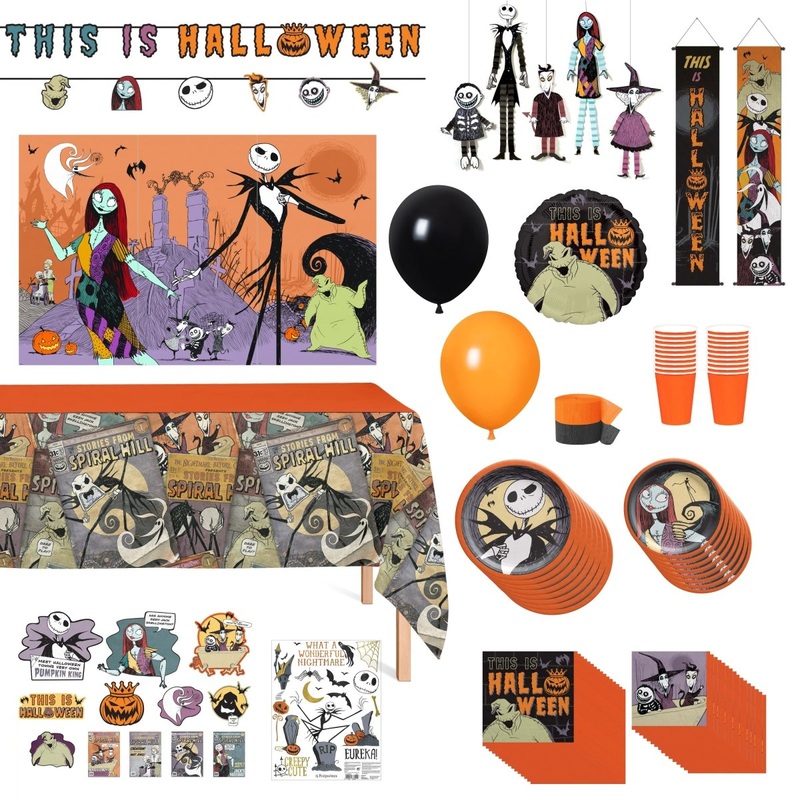 Nightmare Before Christmas Ultimate Party Supplies Kit