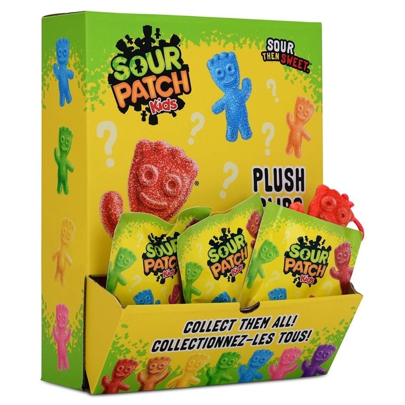 Sour Patch Mystery Plush Clip, Assortment, 1 Count