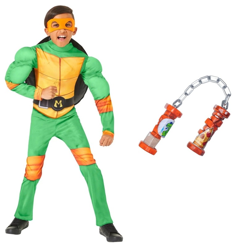 Teenage Mutant Ninja Turtles Mickey Costume Kit for Kids S