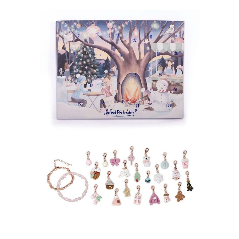 Build a Bracelet Jewelry Advent Calendar, Cozy Christmas, 1 Count