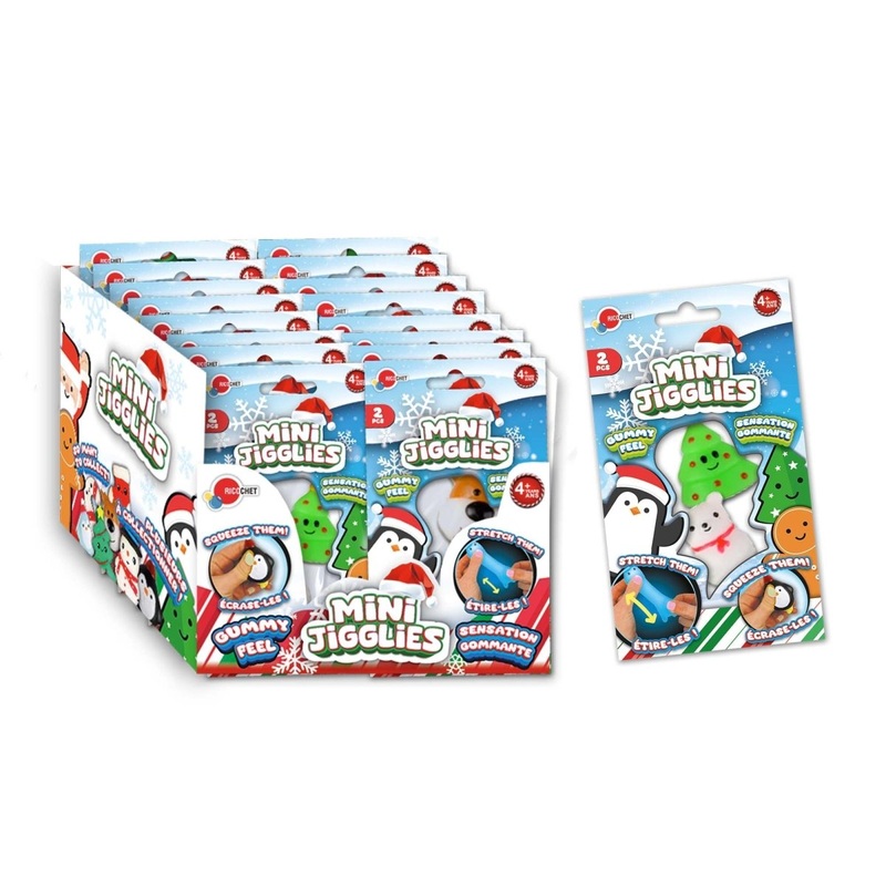 Christmas Mini Jigglies, Assortment, 2 Count