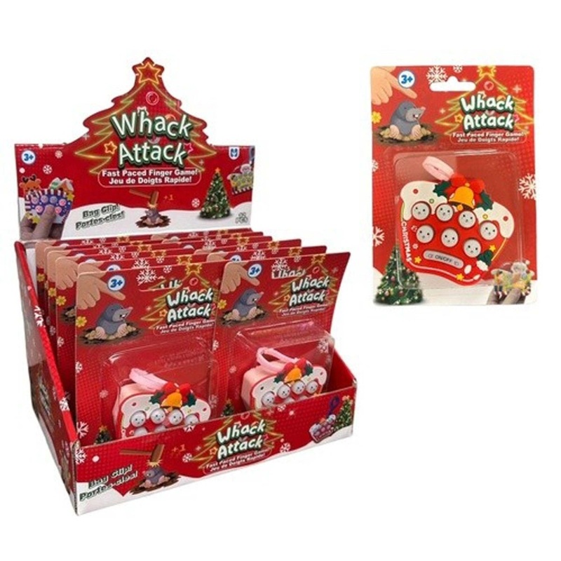 Christmas Whack-A-Mole, Assortment, 1 Count