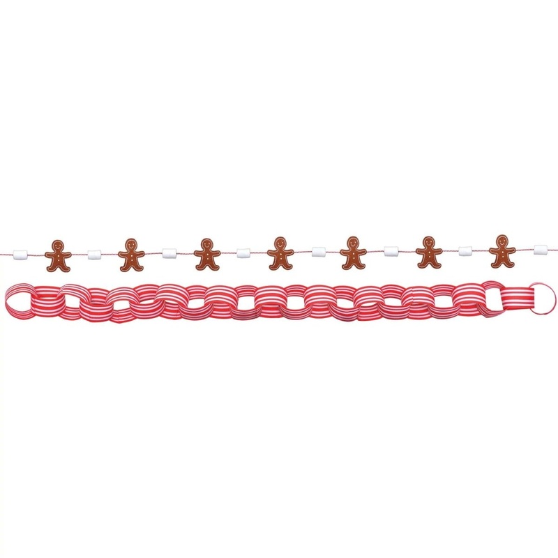 Cocoa Bar Christmas Garlands, 2 Count