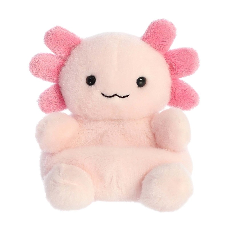 Palm Pals Axolotl Plush, 5 Inches, 1 Count