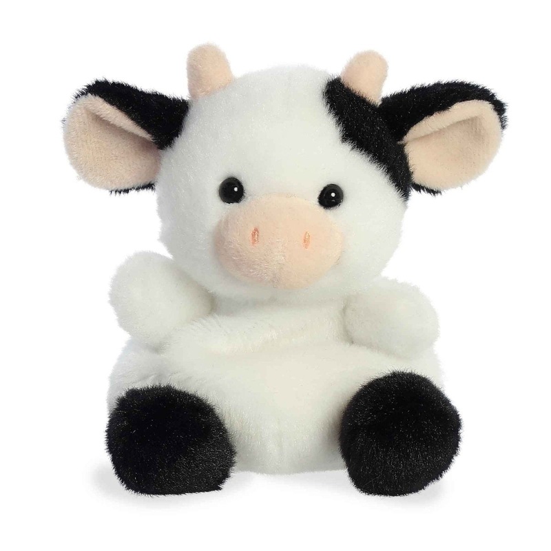 Palm Pals Sweetie Cow Plush, 5 Inches, 1 Count