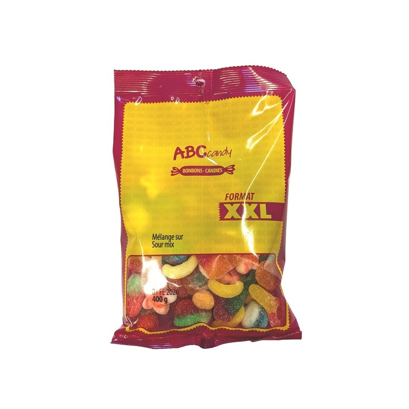 Sour Mix Candies, 400g, 1 Count