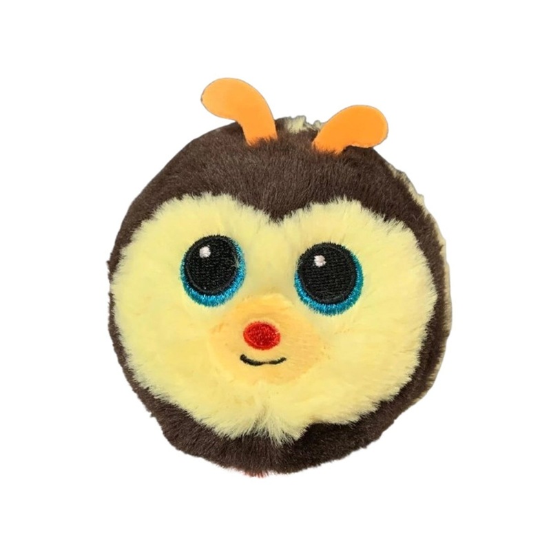 TY Beanie Bouncers Bee Plush, Buzzy, 4 Inches, 1 Count