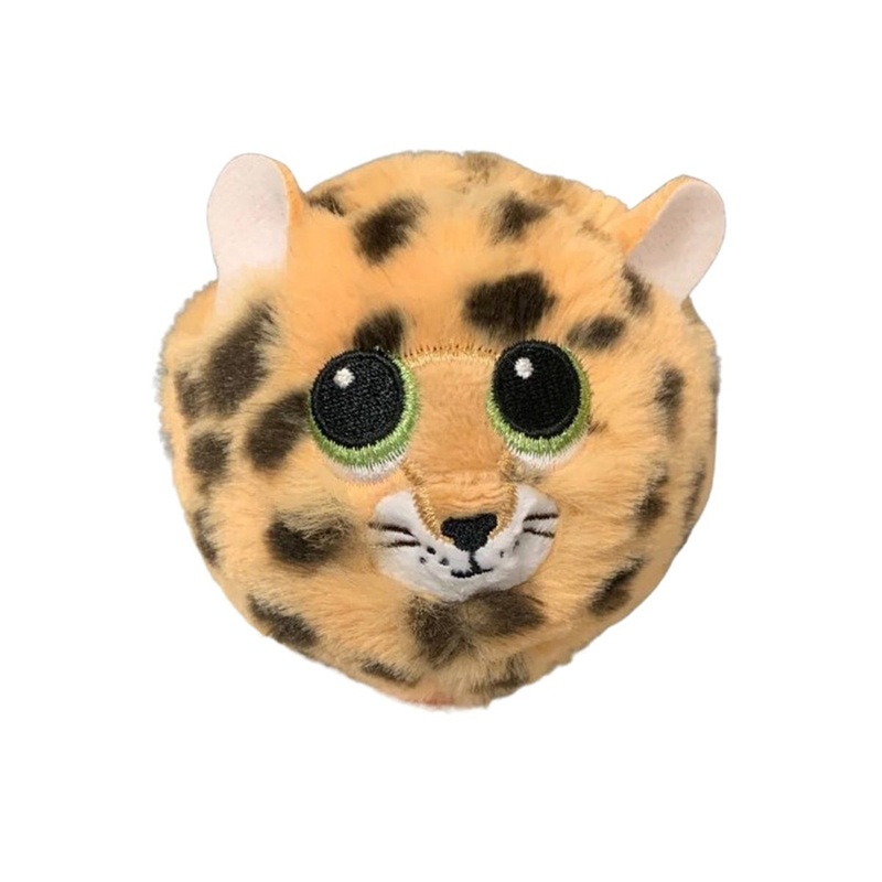 TY Beanie Bouncers Leopard Plush, Spots, 4 Inches, 1 Count