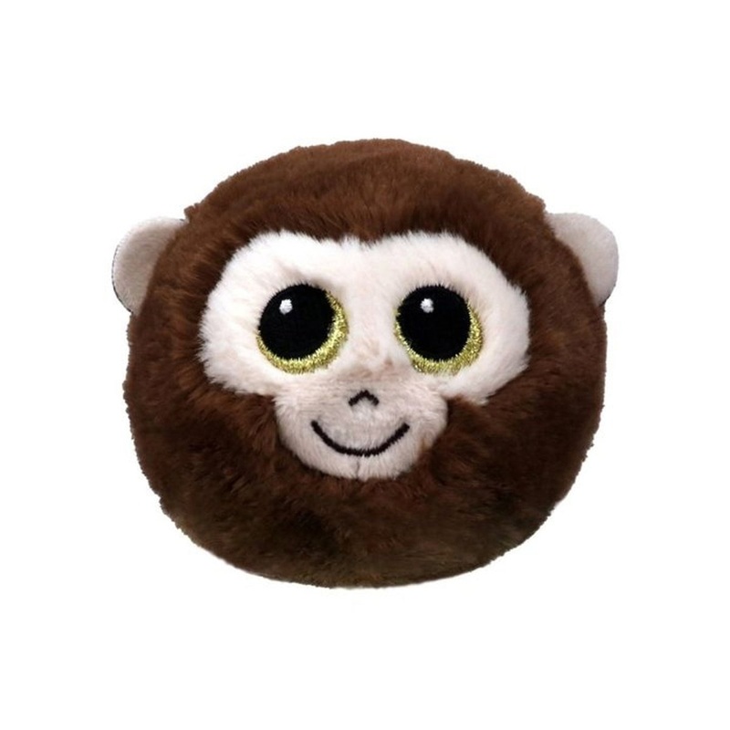 TY Beanie Bouncers Monkey Plush, Banana, 4 Inches, 1 Count