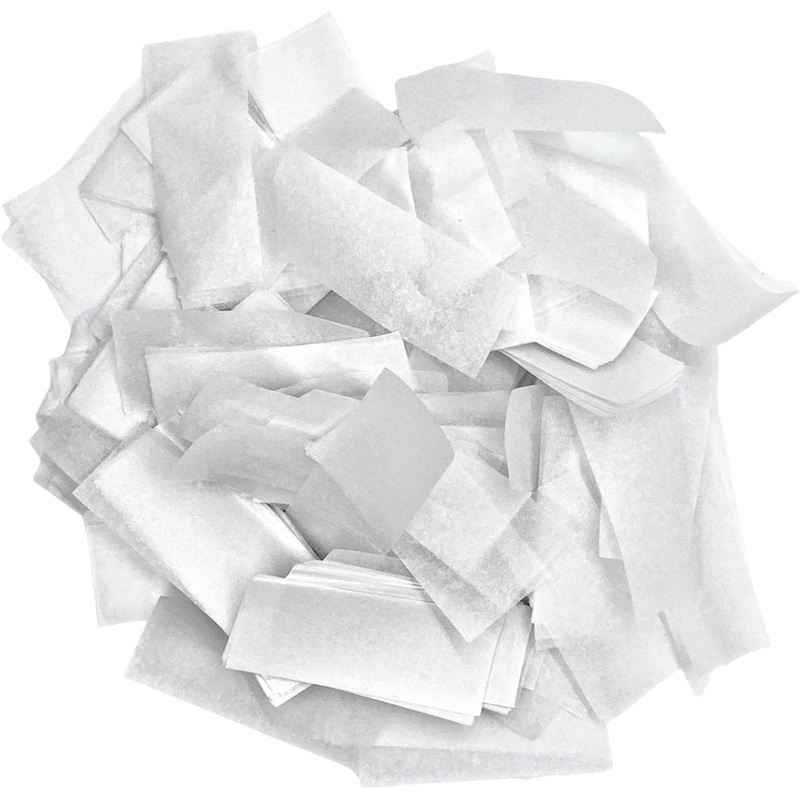 White Bulk Confetti, 1 Kg, 1 Count