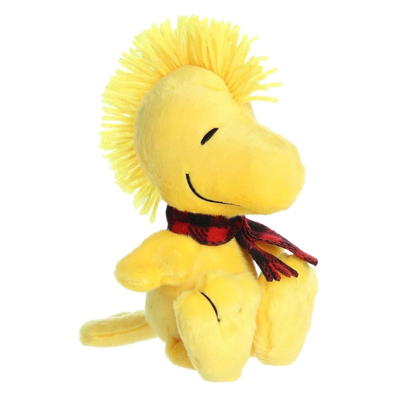 Woodstock Christmas Plush, Peanuts, 6 Inches, 1 Count