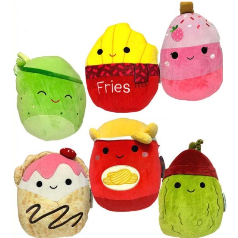Food Squishmallow Plush, 12 Inches, Assortment, 1 Count