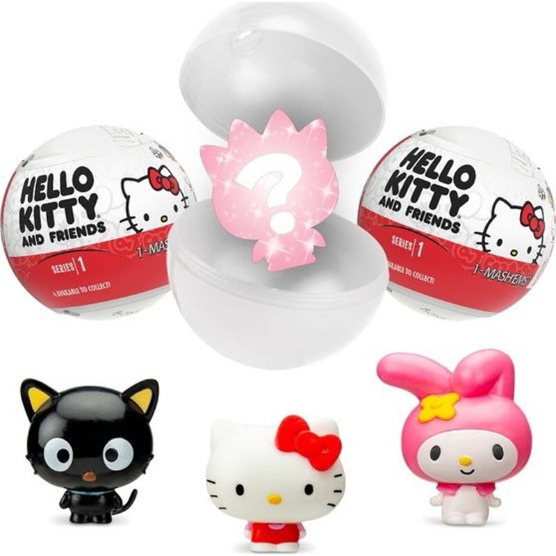 Hello Kitty Mini Surprise Squishy Figure, Series 1, Assortment, 1 Count