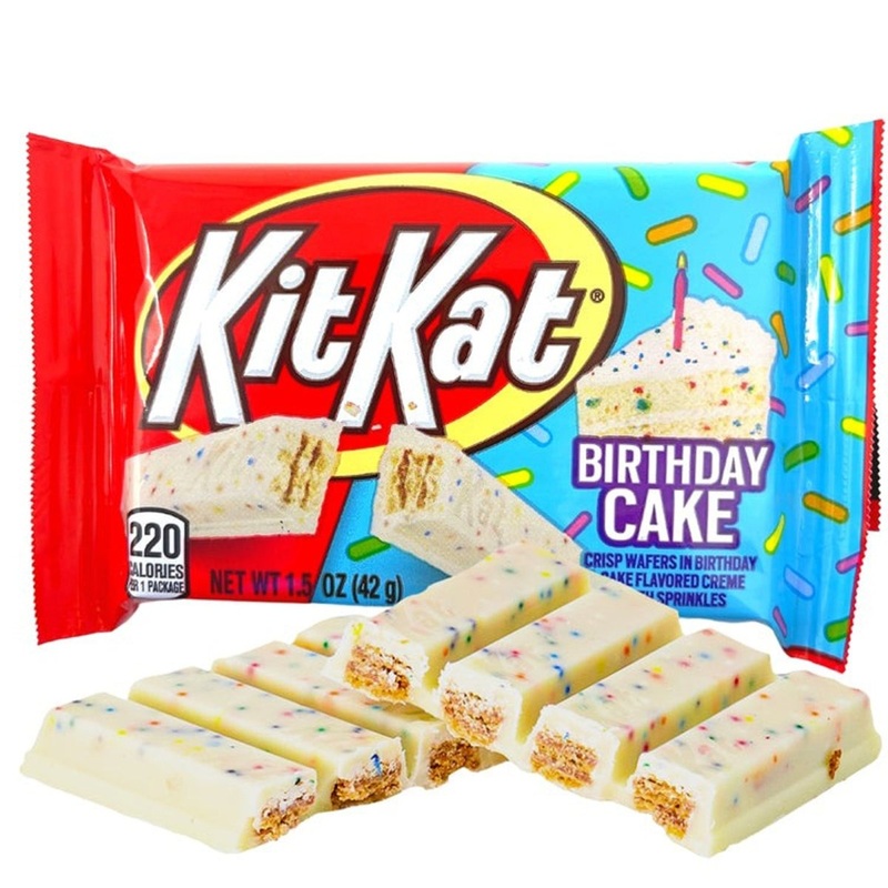 Kit Kat Birthday Cake Bar, 42g, 1 Count