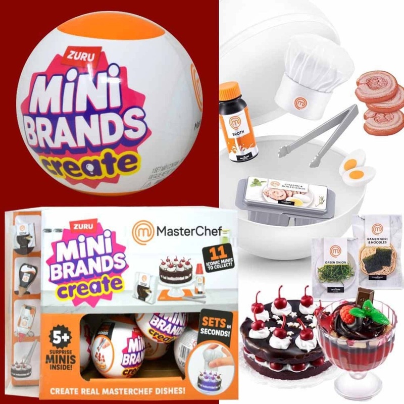 Mini Brands Create MasterChef, Assortment, 1 Count