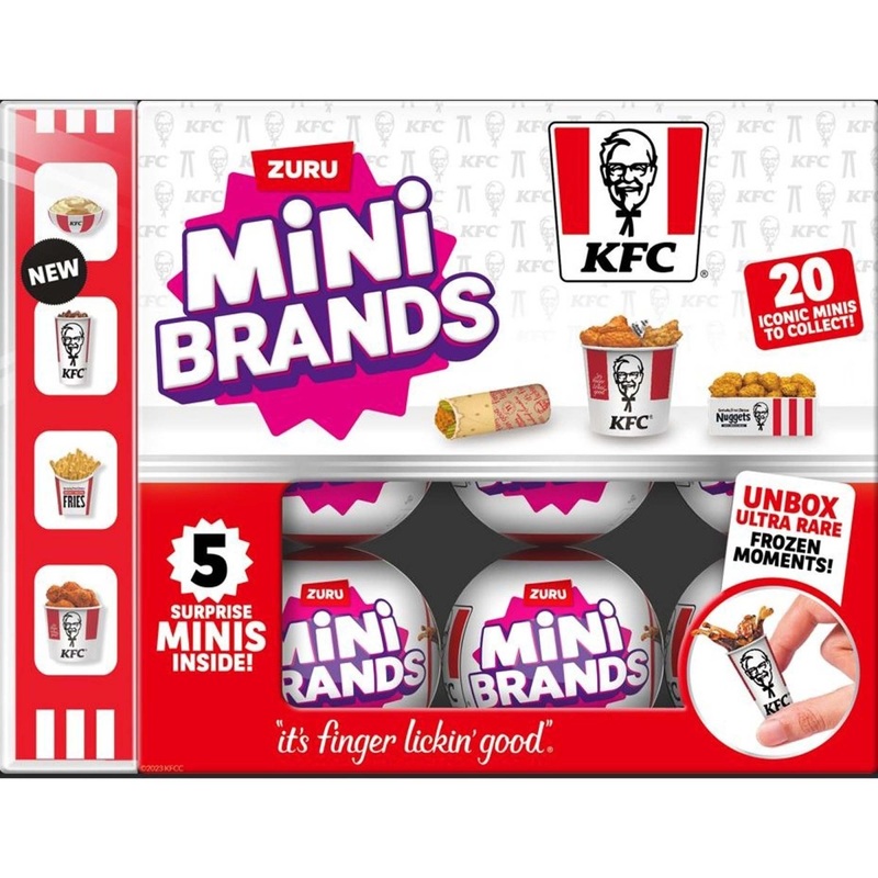 Mini Brands KFC, Assortment, 1 Count
