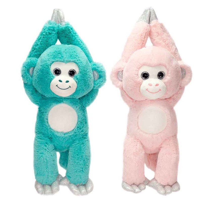 Sitting Monkey Plush, 13 Inches, Assortment, 1 Count