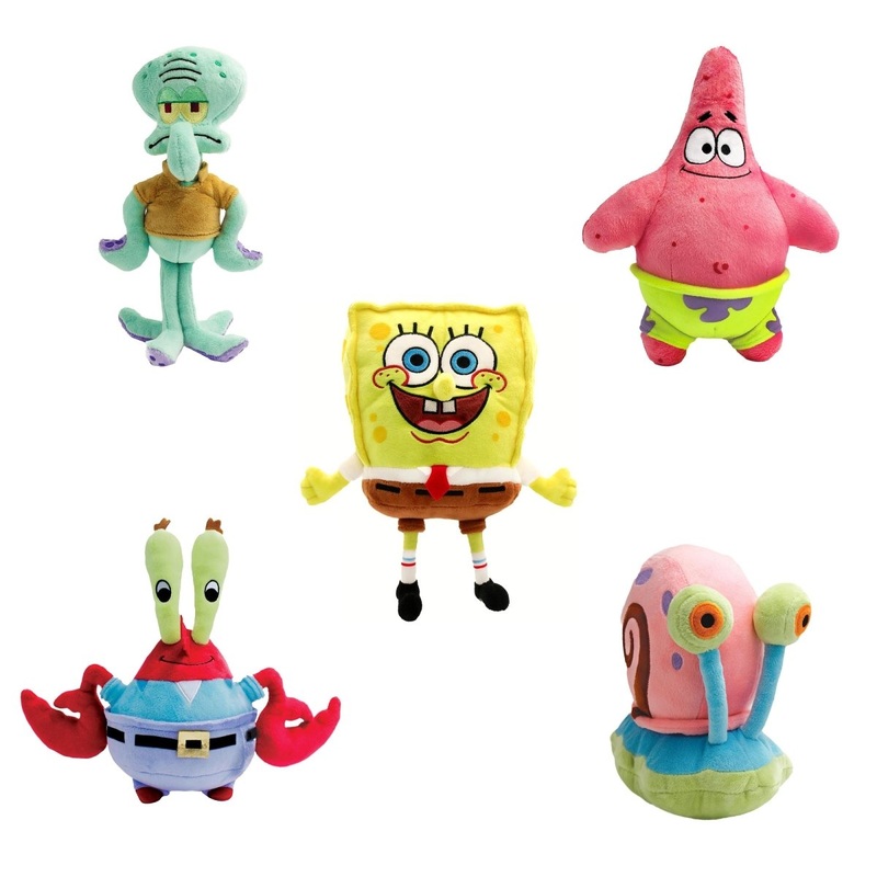 Sponge Bob Plush, Assortment, 1 Count