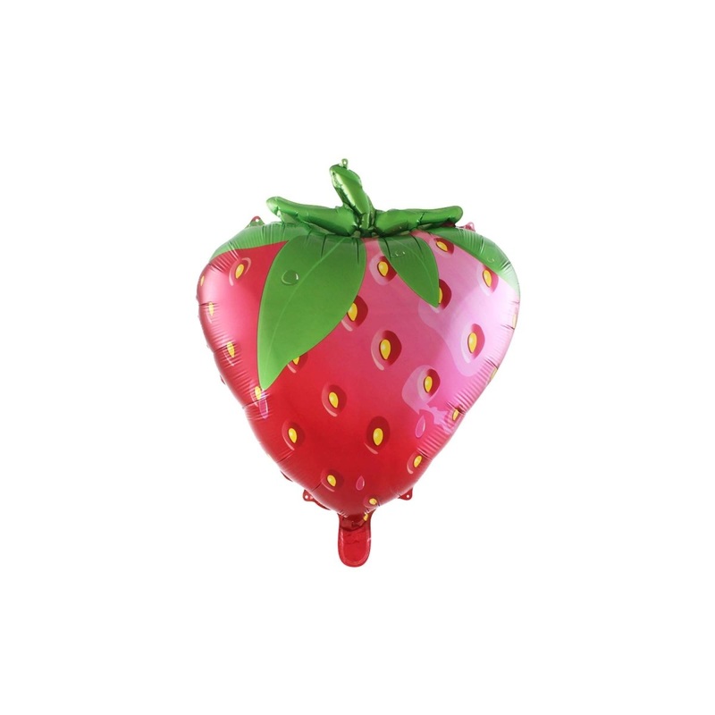 Strawberry Supershape Balloon, 24 Inches, 1 Count