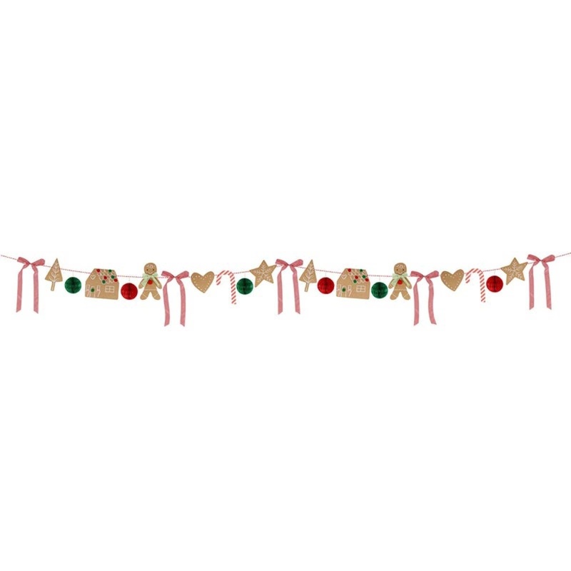 Sweet Gingerbread Garland, 1 Count