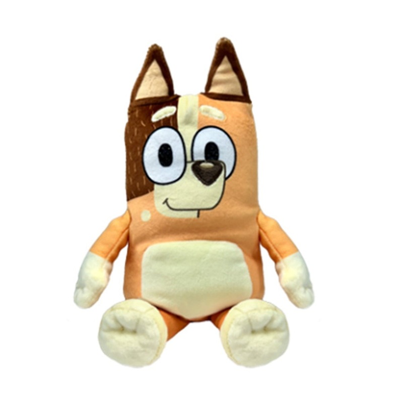TY Beanie Baby Chilli Plush, Bluey, 7.5 Inches, 1 Count