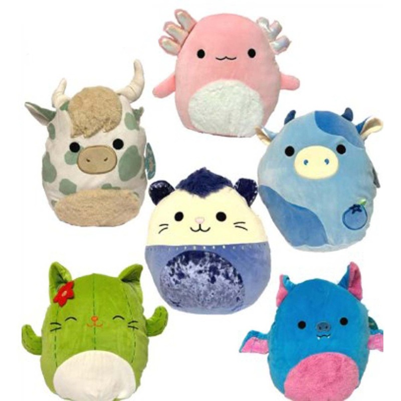 Animal Squishmallow Plush, 12 Inches, Assortment, 1 Count
