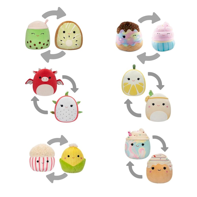 FlipAMallows Squishmallow Plush, 12 Inches, Assortment, 1 Count