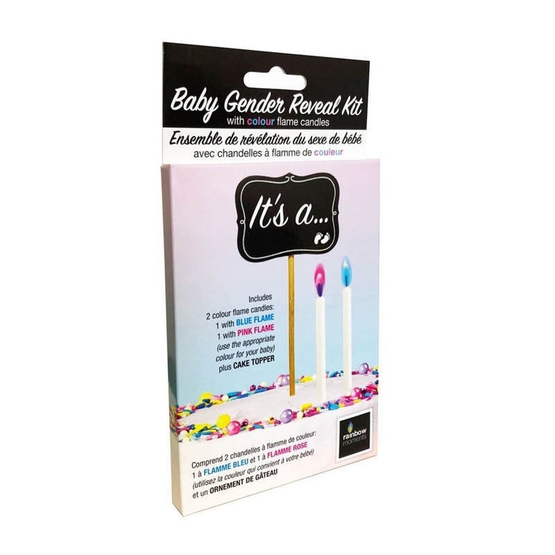 Gender Reveal Candle Kit, 3 Count