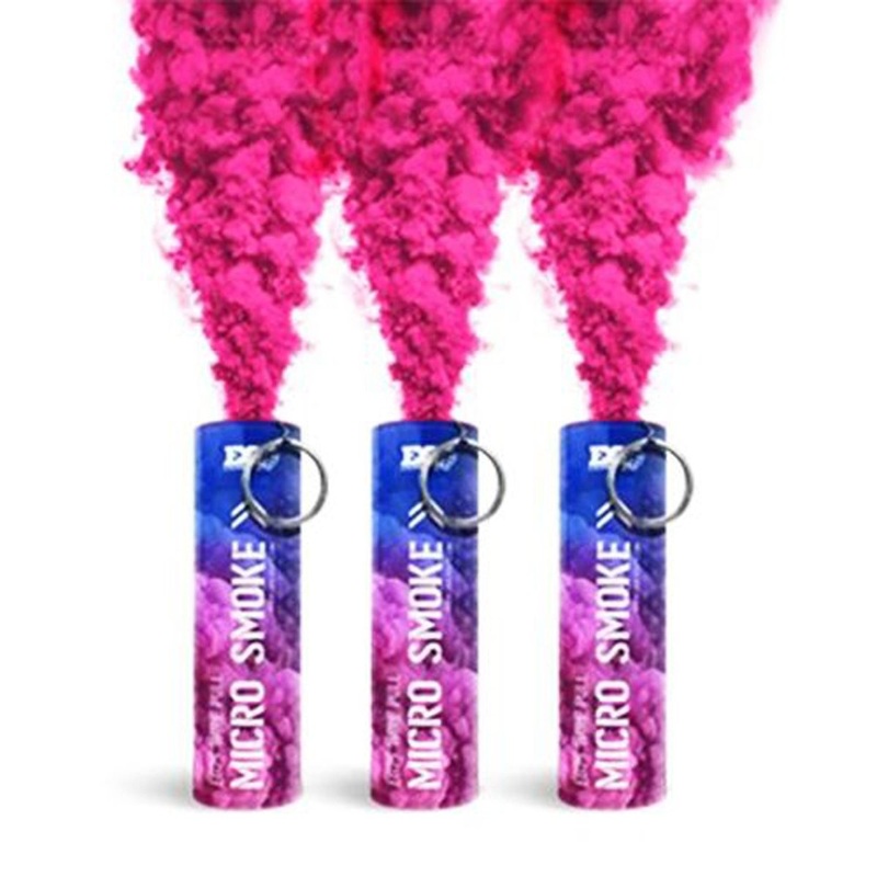 Gender Reveal Pink Smoke Bomb, 3 Count
