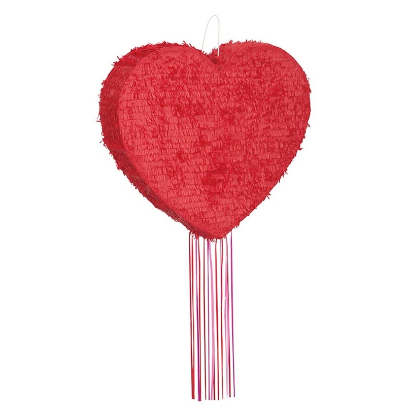 Heart Piata, 20 x 4 x 18 Inches, 1 Count