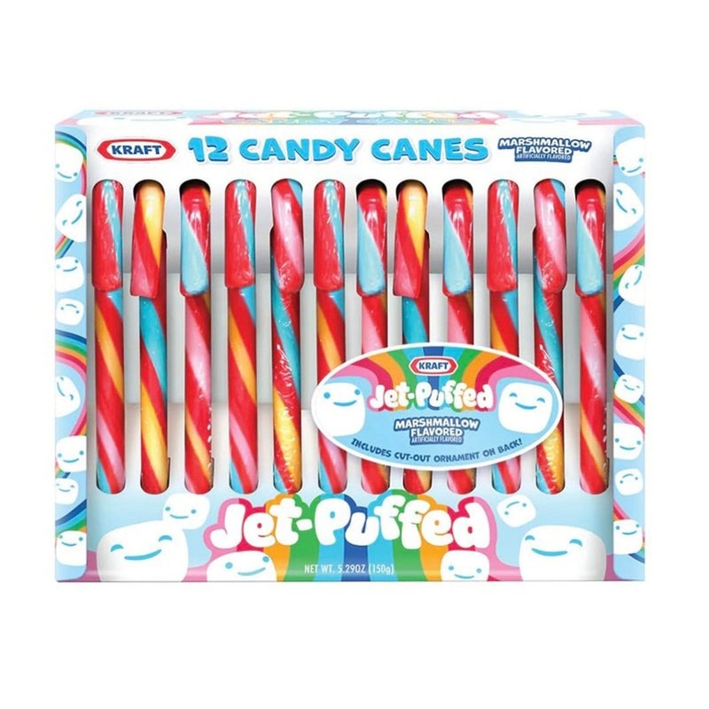 Jet-Puffed Candy Canes, 12 Count