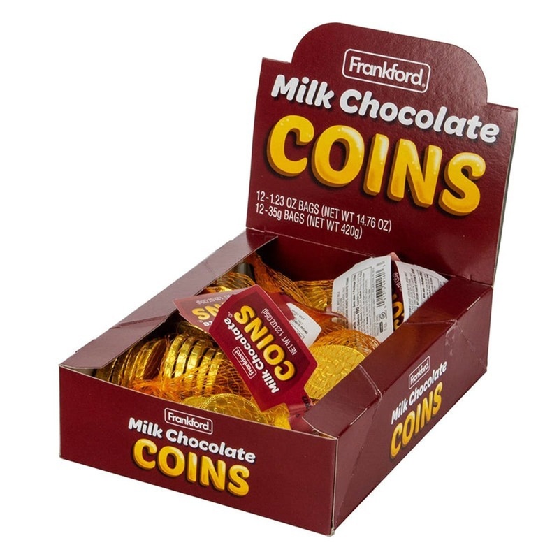 Milk Chocolate Coins, 1 Count