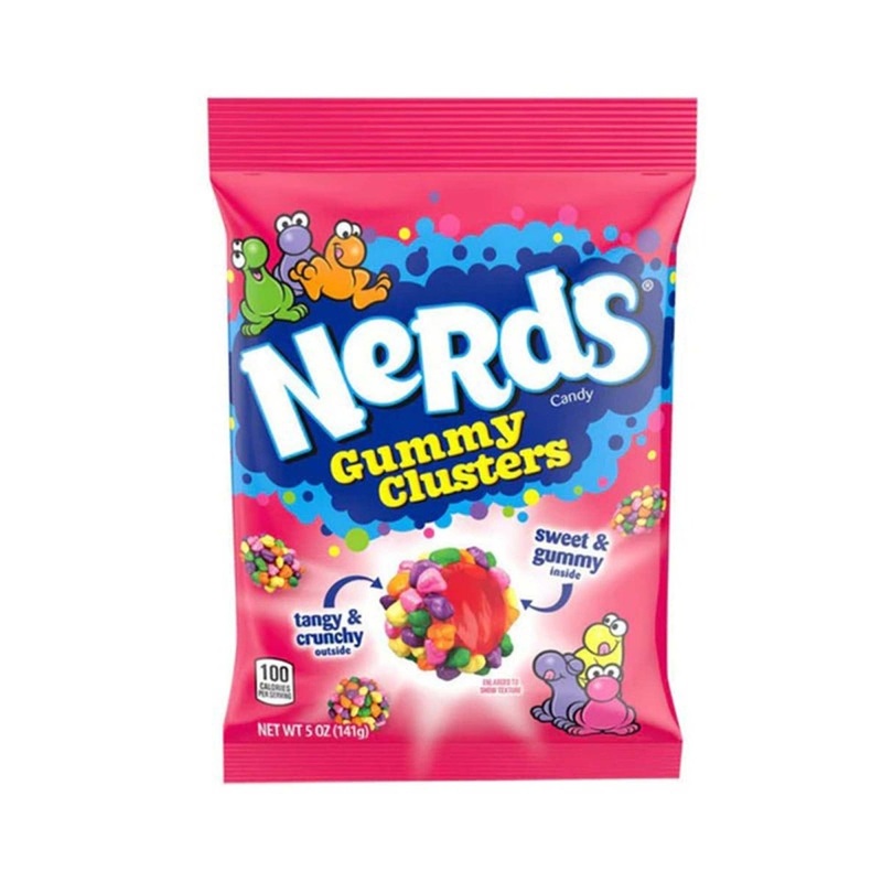 Nerds Gummy Clusters Candies, 141g, 1 Count