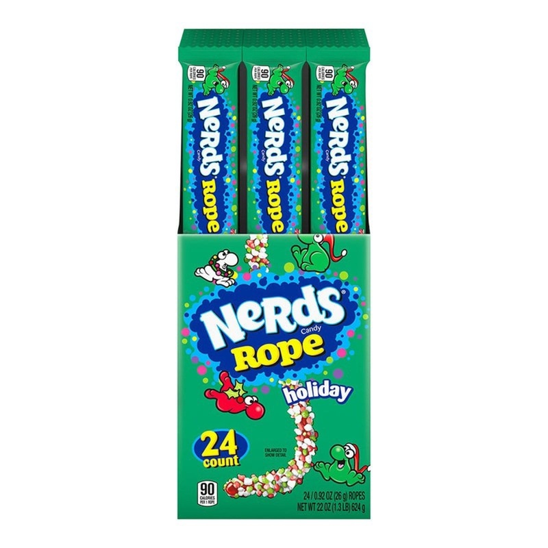 Nerds Holiday Rope Candy, 26g, 1 Count