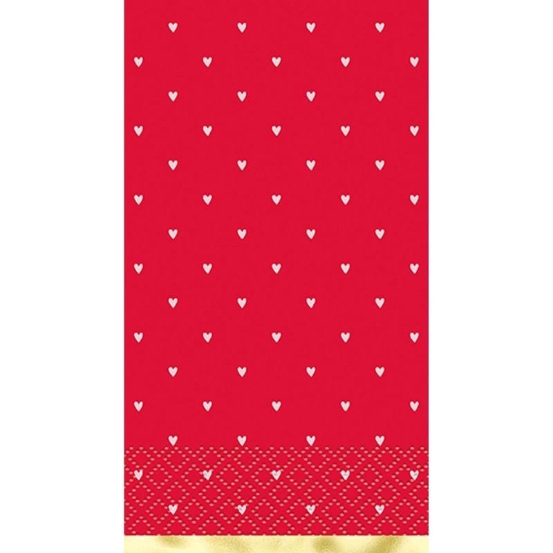 R & P Valentine's Day Guest Napkins, 16 Count