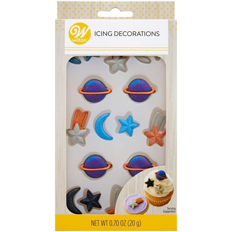 Royal Galaxy Icing Decorations, 0.7 Oz, 18 Count