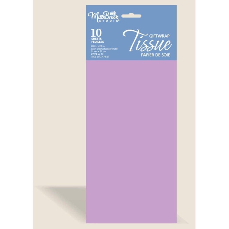 Solid Color Tissue Paper - Lavender 12/pkg