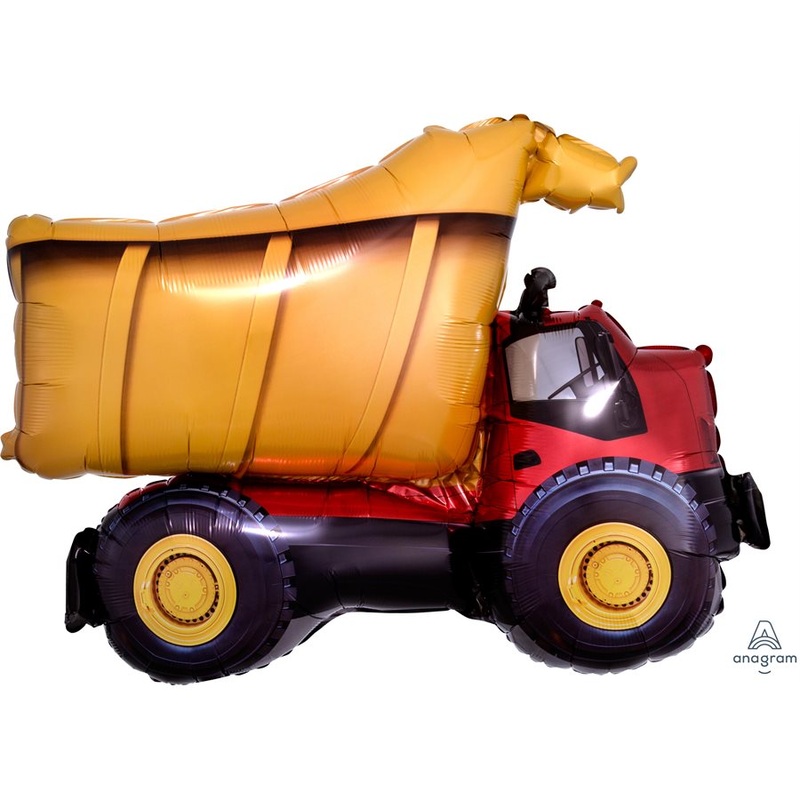 Truck Supershape Foil Balloon, 32 Inches, 1 Count