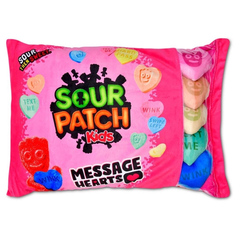 Valentine's Day Sour Patch Packaging Plush, 14 Inches, 1 Count