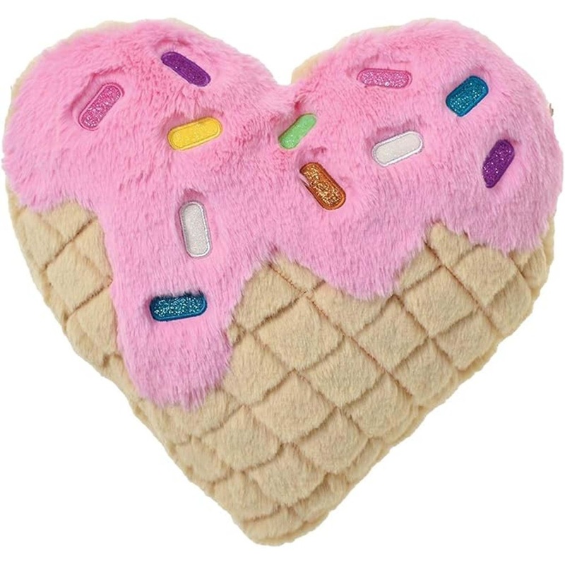 Waffle Heart Plush, 13 Inches, 1 Count
