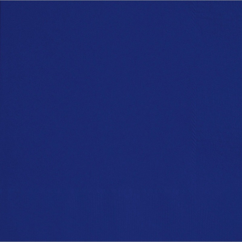 Navy Blue Large Lunch Napkins, 20 Count