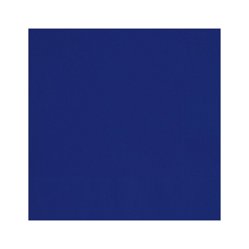Navy Blue Small Beverage Napkins, 20 Count