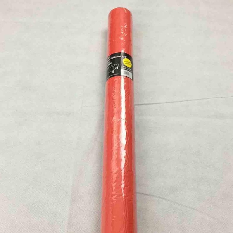Plastic Table Cover Roll, Apple Red, 40 x 1200 Inches, 1 Count